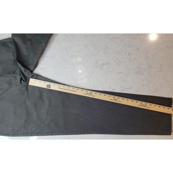 CC FILSON Men's Chino Canvas Pants FCOP014042 Size 32X32 Green (RAVEN) in VGUC - Picture 12 of 13